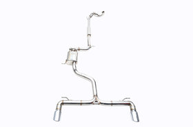 iPE - Valvetronic Exhaust w/ Wired Remote & Chrome Tips suit VW Golf GTI MK7 / MK7.5 (2012-Current) - MODE Auto Concepts