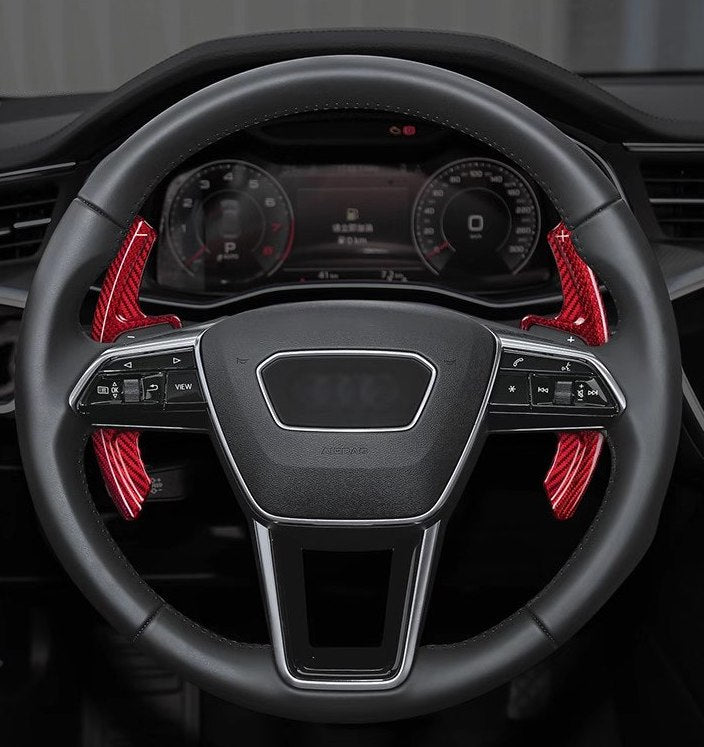 MODE DSG Paddles Carbon Fiber Paddle Shifters suit Audi (Type-D) *2020-2021* - MODE Auto Concepts