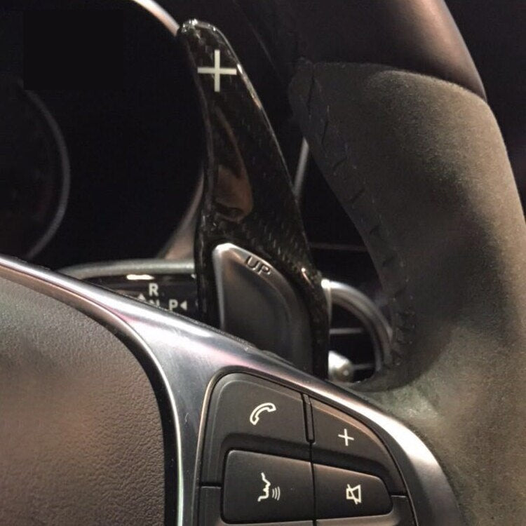 MODE DSG Paddles Carbon Fiber Paddle Shifters suit Mercedes Benz AMG (TYPE-B) *Current Model* - MODE Auto Concepts