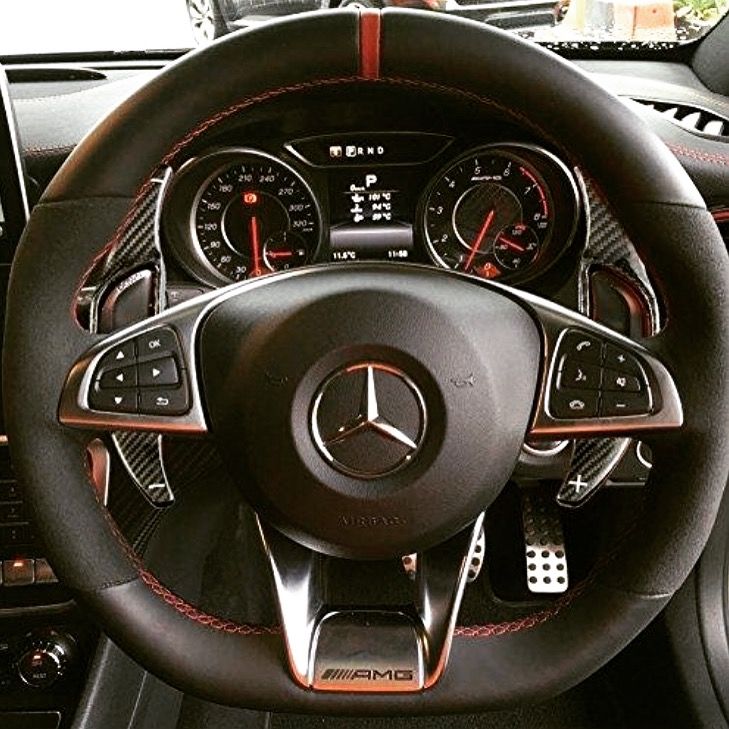 MODE DSG Paddles Carbon Fiber Paddle Shifters suit Mercedes Benz AMG (TYPE-B) *Current Model* - MODE Auto Concepts