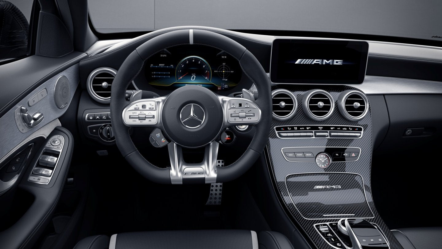 MODE DSG Paddles Carbon Fiber Paddle Shifters suit Mercedes Benz AMG (TYPE-B) *Current Model* - MODE Auto Concepts