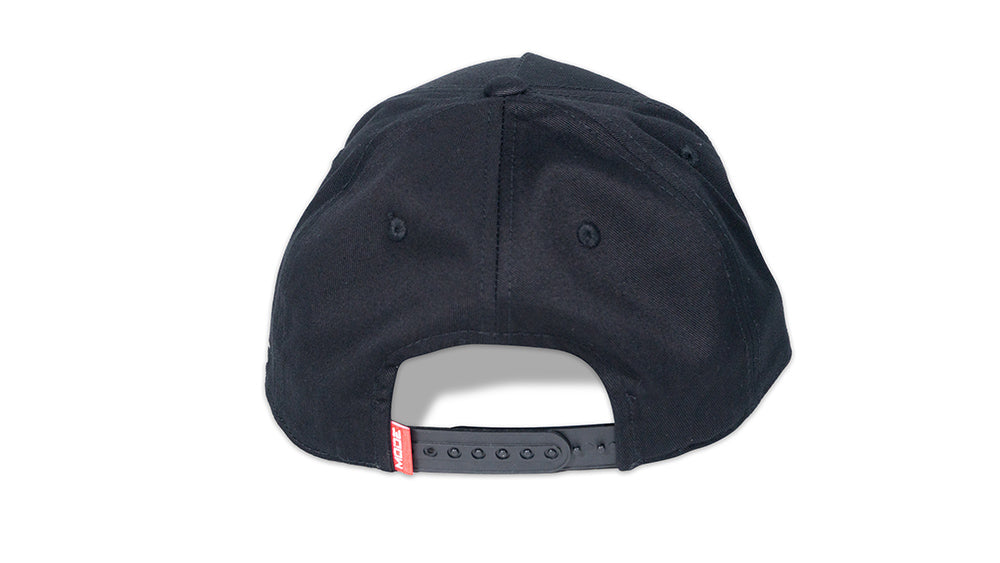 MODE Ltd. Edition 1/100 A-Frame Snapback Black w. White Logo - MODE Auto Concepts