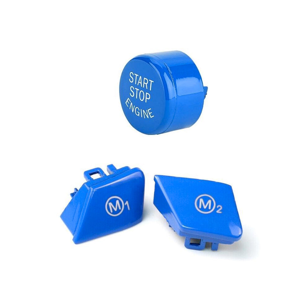 MODE Blue M1/M2 Steering Wheel Button suits BMW M2 (F87) M3 / M4 (F80 / F82) M5 (F10) M6 (F06 / F12 / F13) X5M (F85) X6M (F86) - MODE Auto Concepts