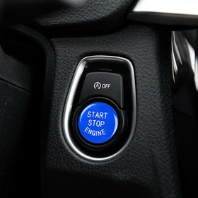 MODE Blue Stop/Start Button (with OFF Button) suits BMW F-Series 1/2/3/4 Series (F20 / F22 / F30 / F32) X1 / X3 / X4 / X5 / X6 (F48 / F25 / F26 / F15 / F16) - MODE Auto Concepts