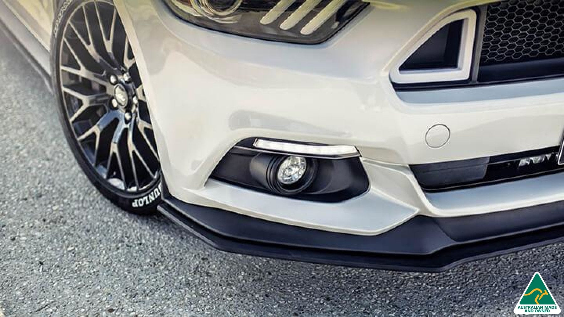 GT Mustang S550 FM Front Lip Splitter - MODE Auto Concepts