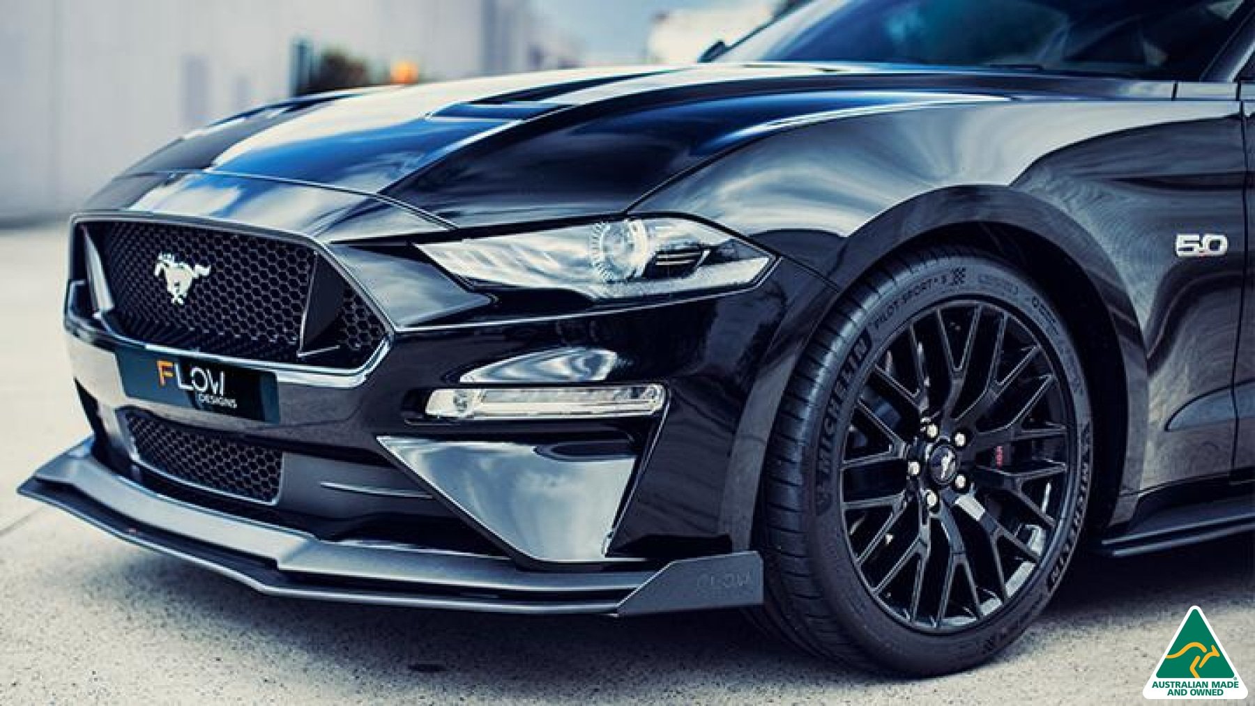 GT Mustang S550 FN Front Splitter Winglets (Pair) - MODE Auto Concepts