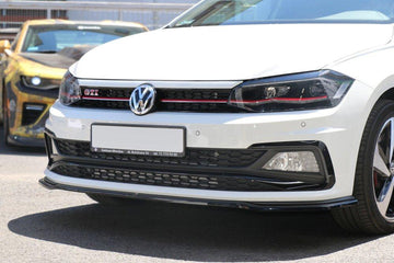 Maxton Design Front Splitter V2 VW Polo Mk6 GTI - MODE Auto Concepts