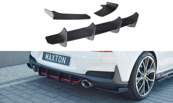 Maxton Design Hyundai i30 Mk3 N Rear Diffuser - MODE Auto Concepts