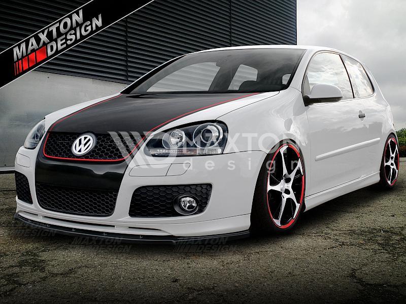 Maxton Design Front Splitter VW Golf Mk5 GTI + Votex Front Lip Combo - MODE Auto Concepts