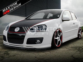 Maxton Design Front Splitter VW Golf Mk5 GTI Votex Front Lip - MODE Auto Concepts