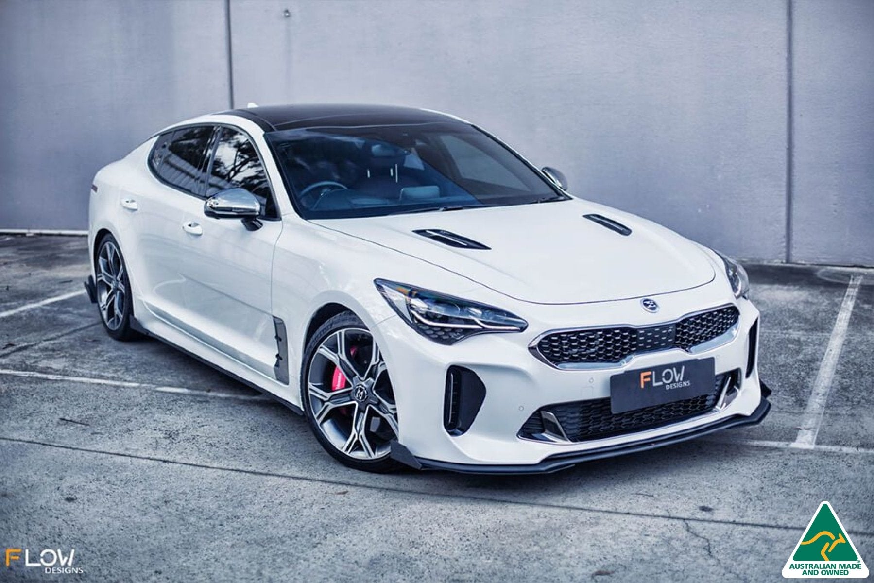 Kia Stinger CK GT Front Lip Splitter