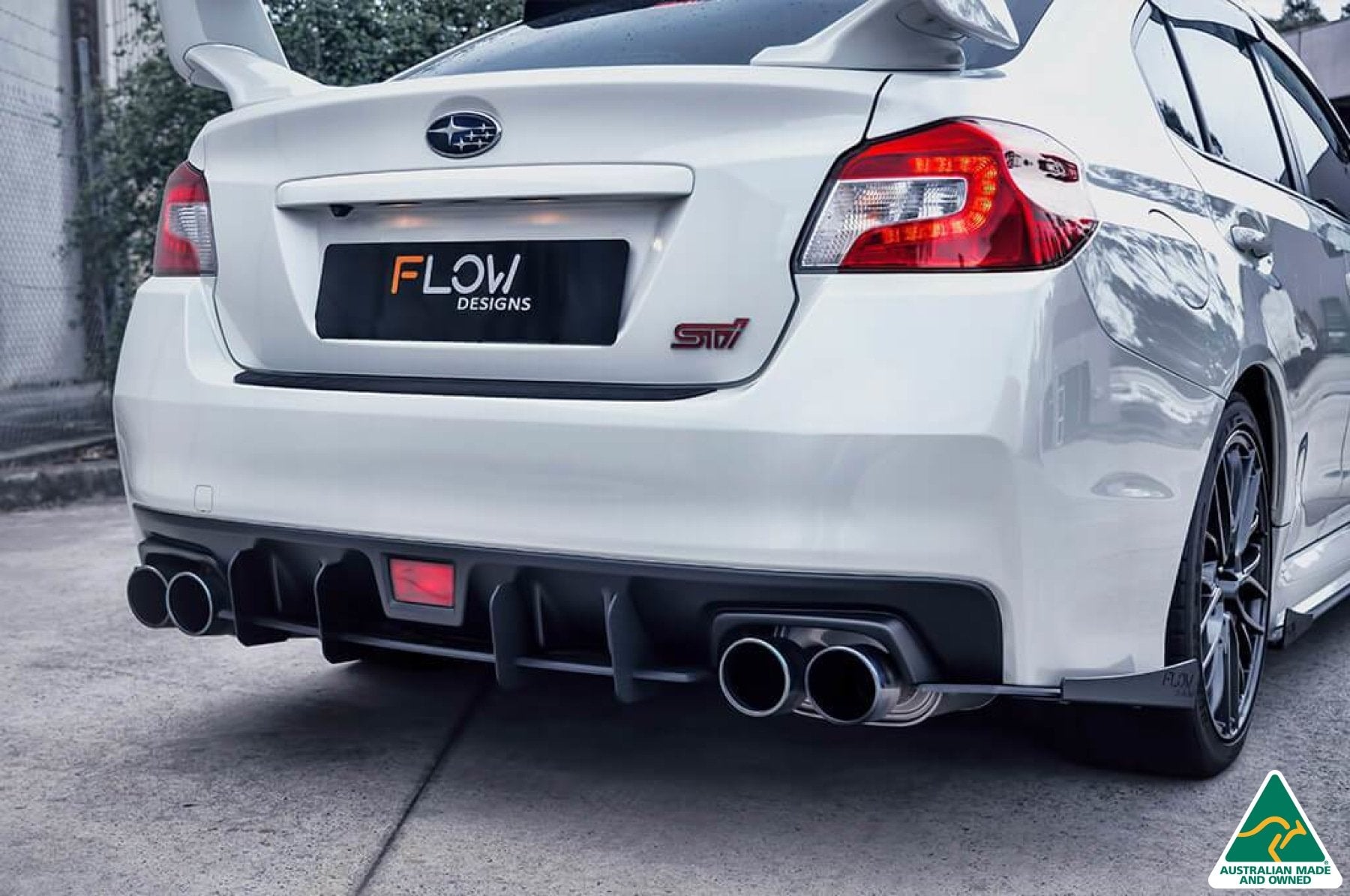 VA WRX & STI Flow-Lock Rear Diffuser - MODE Auto Concepts