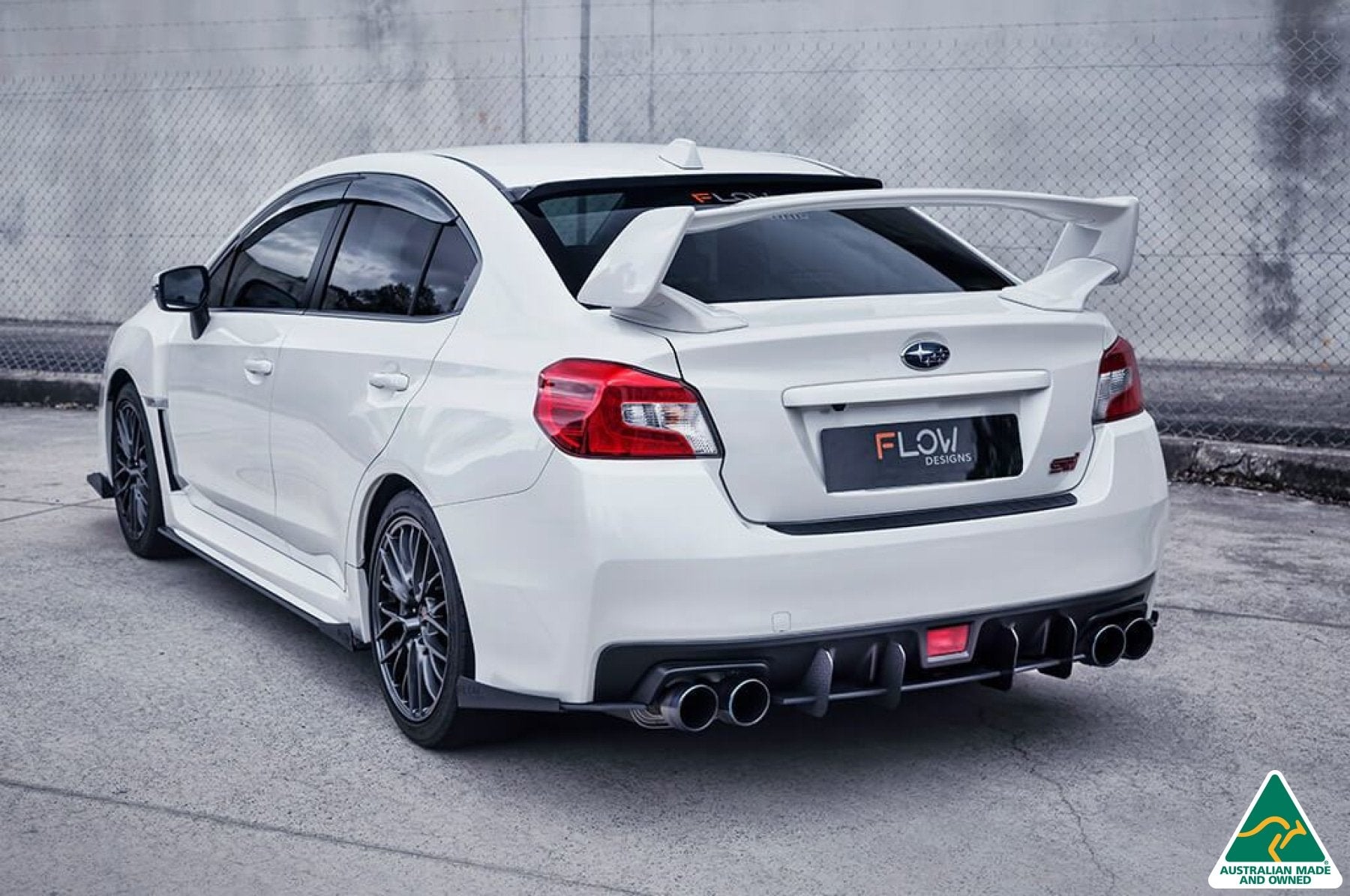 VA WRX & STI Flow-Lock Rear Diffuser - MODE Auto Concepts