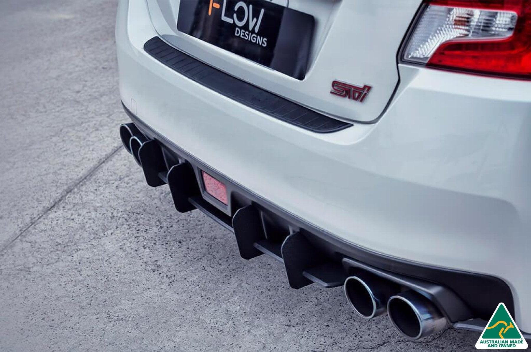 VA WRX & STI Flow-Lock Rear Diffuser - MODE Auto Concepts