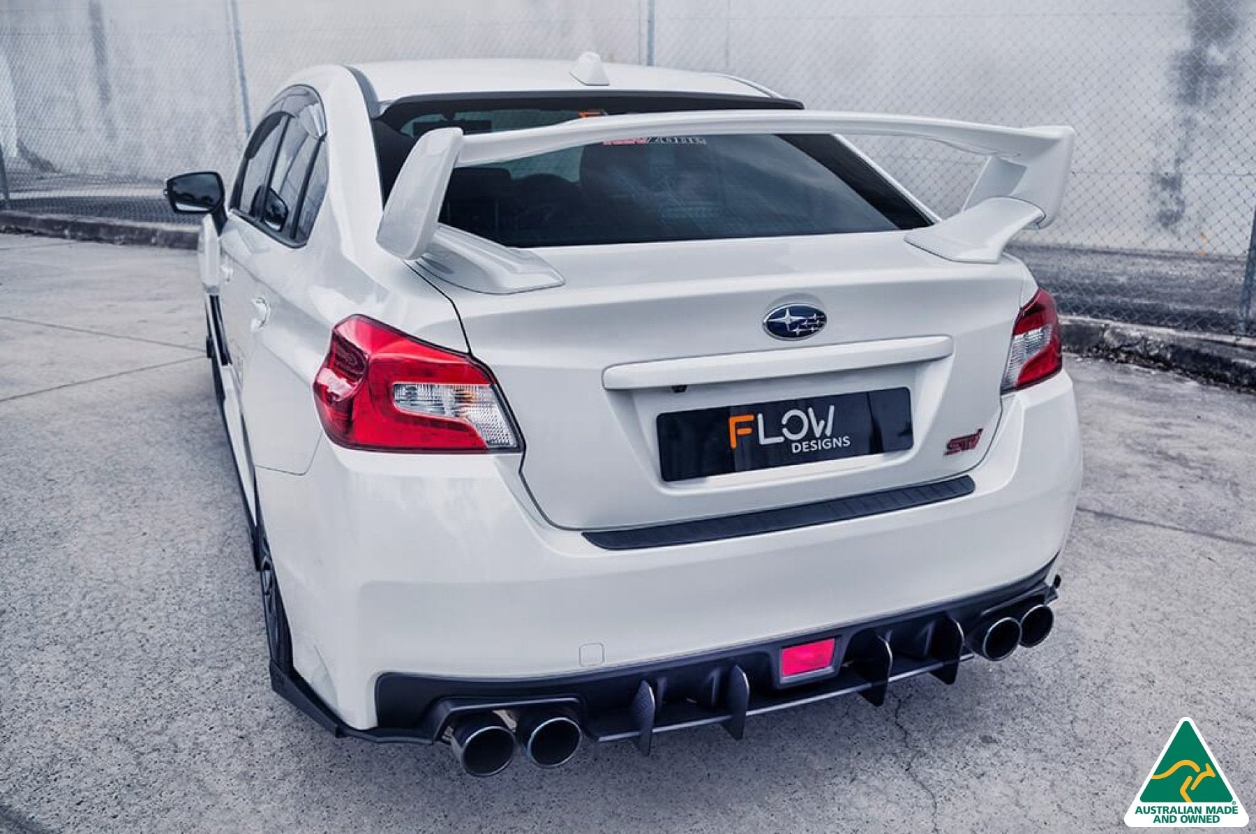 VA WRX & STI Flow-Lock Rear Diffuser - MODE Auto Concepts