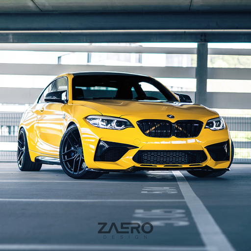 Zaero Designs  EVO-S Front Lip/Splitter for BMW M2 F87 (LCI) 18+ - MODE Auto Concepts